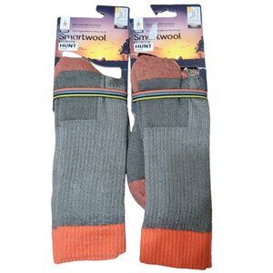 Unisex Smartwool Full Cushion Tall Crew Height Hunt Winter Moss Socks Men 9-11.5